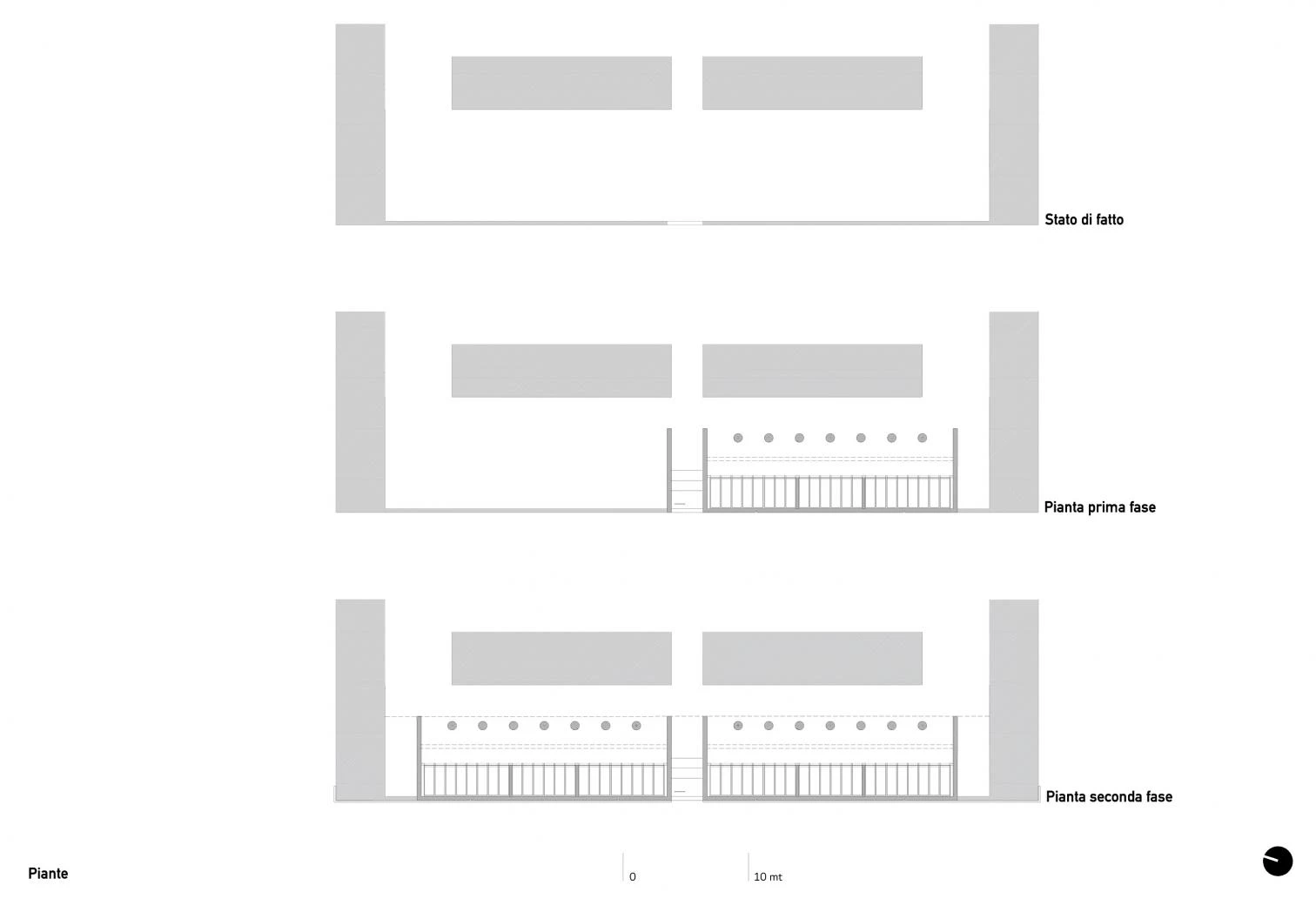 Extension of Valfabbrica cemetery