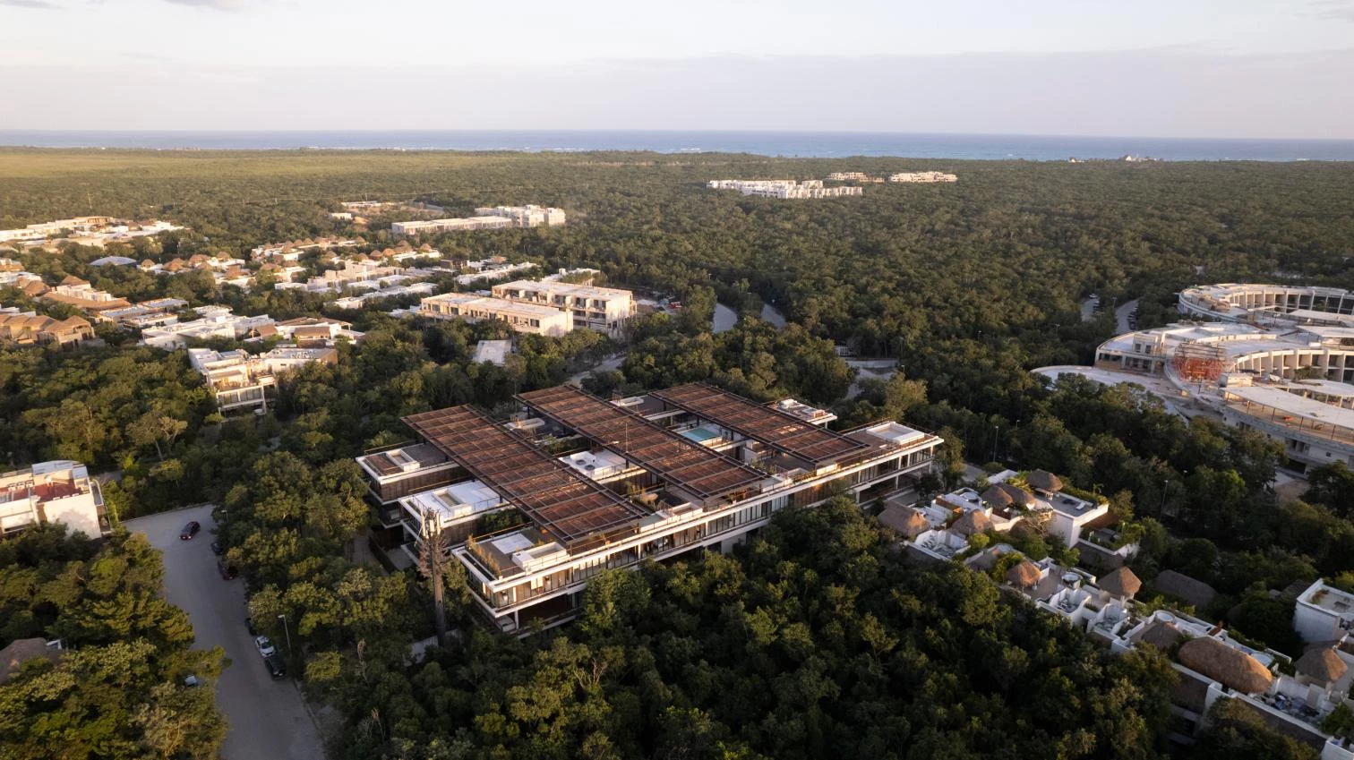 Conjunto residencial Amelia Tulum