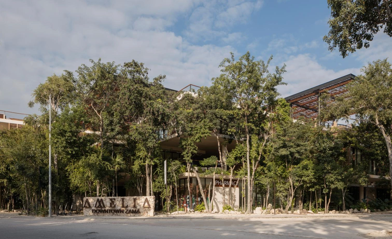 Conjunto residencial Amelia Tulum