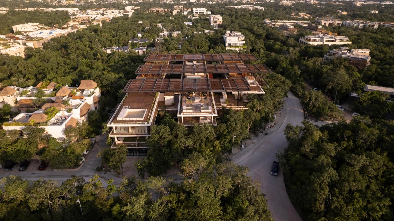 Conjunto residencial Amelia Tulum