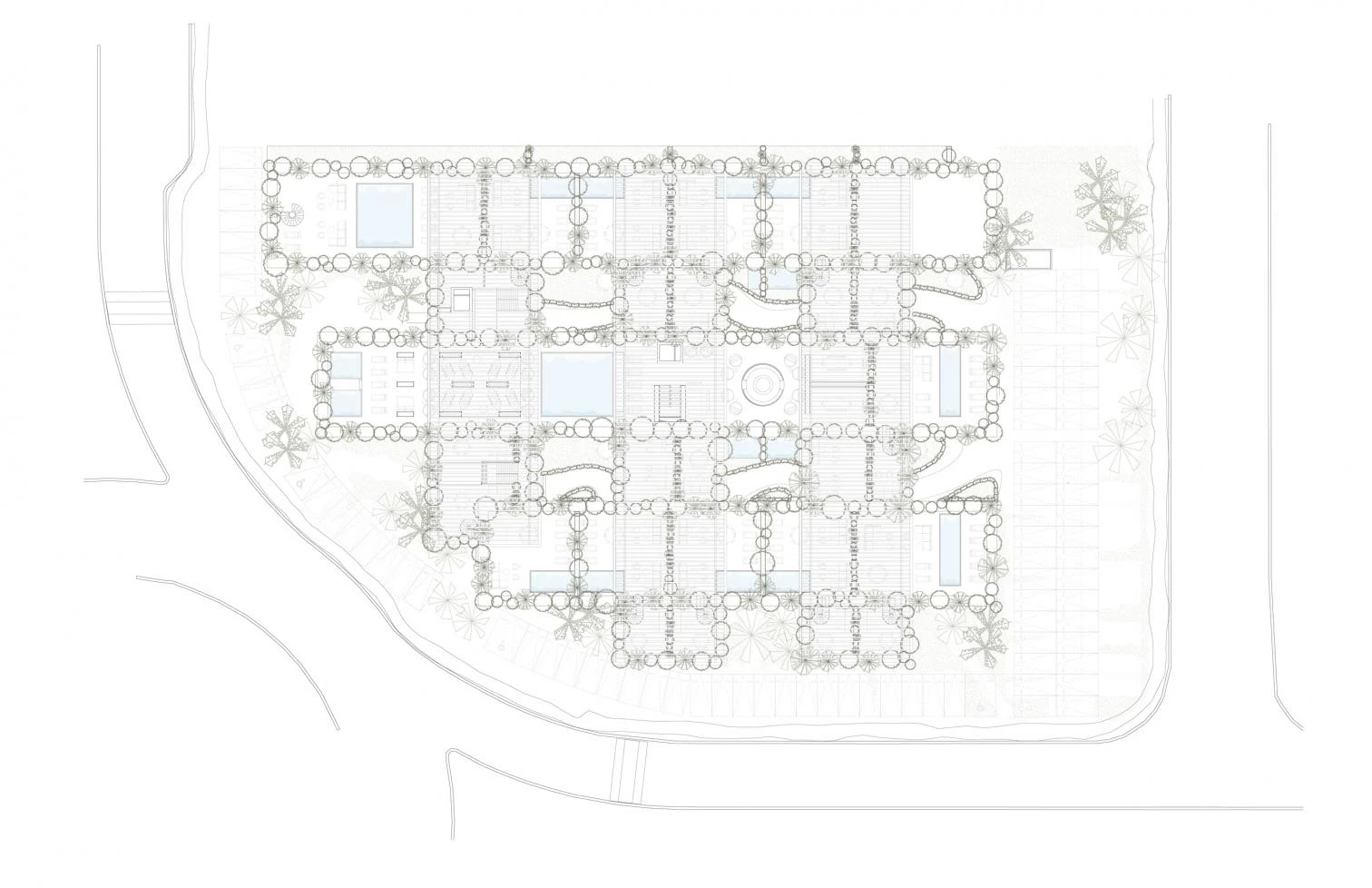 Conjunto residencial Amelia Tulum