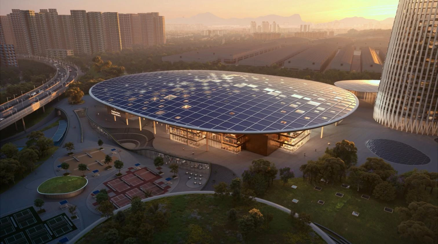 Centro Nacional de Entrenamiento de Bádminton en Shenzhen