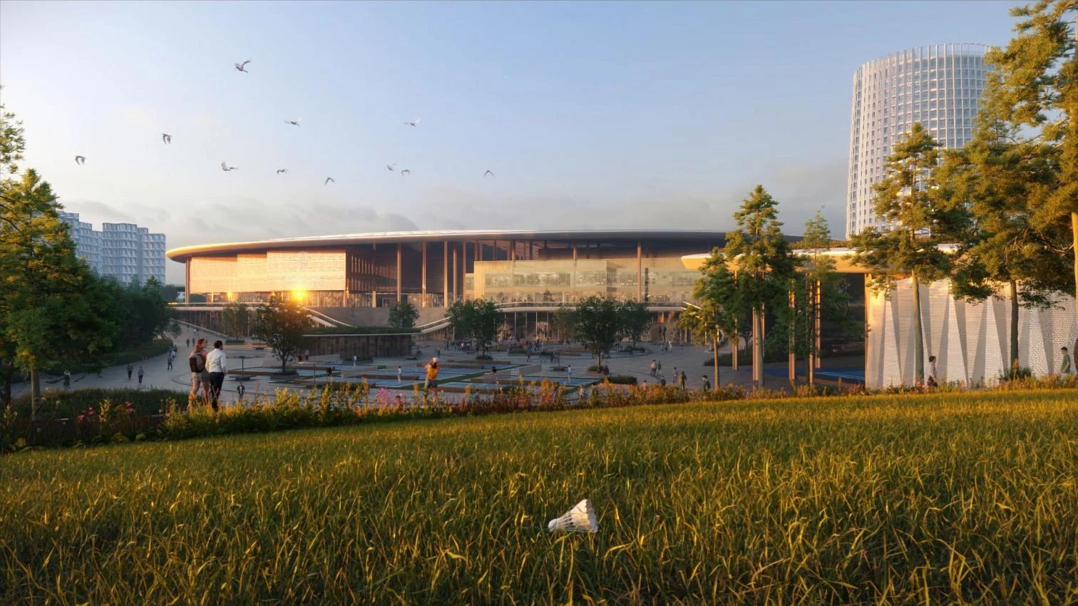 National Badminton Training Center in Shenzhen