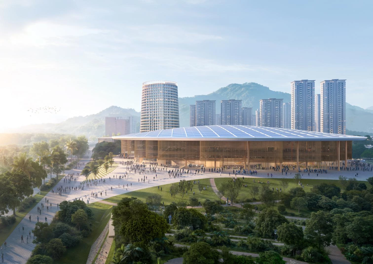 National Badminton Training Center in Shenzhen