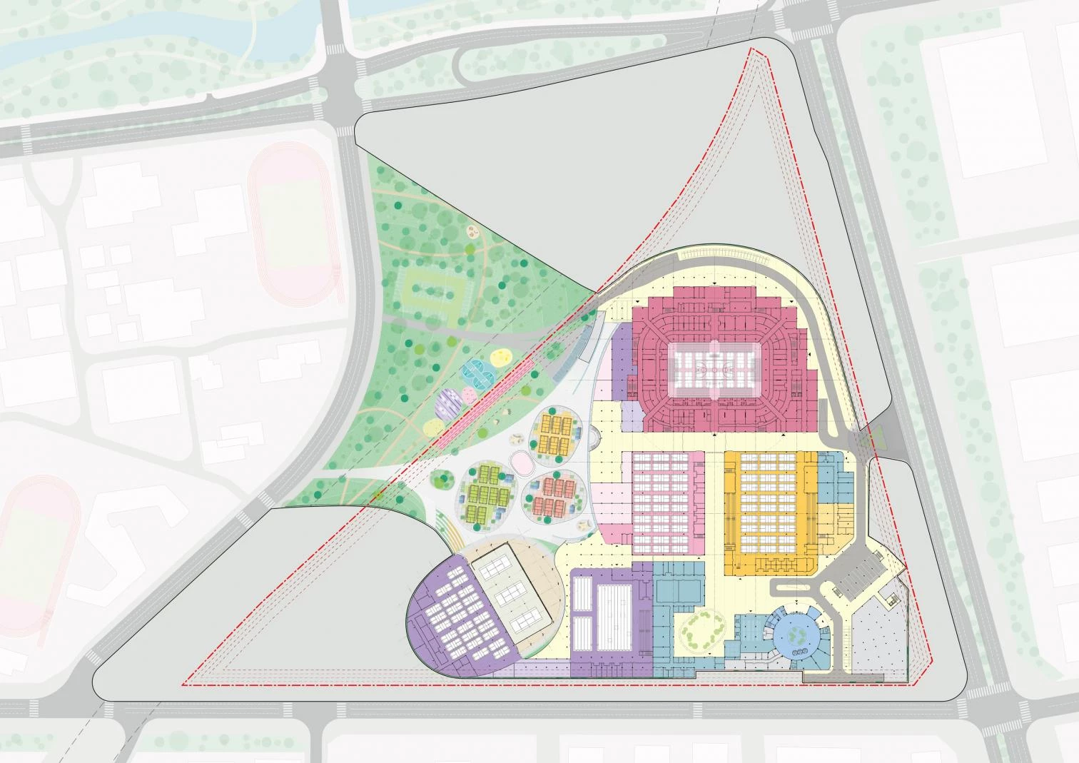 National Badminton Training Center in Shenzhen