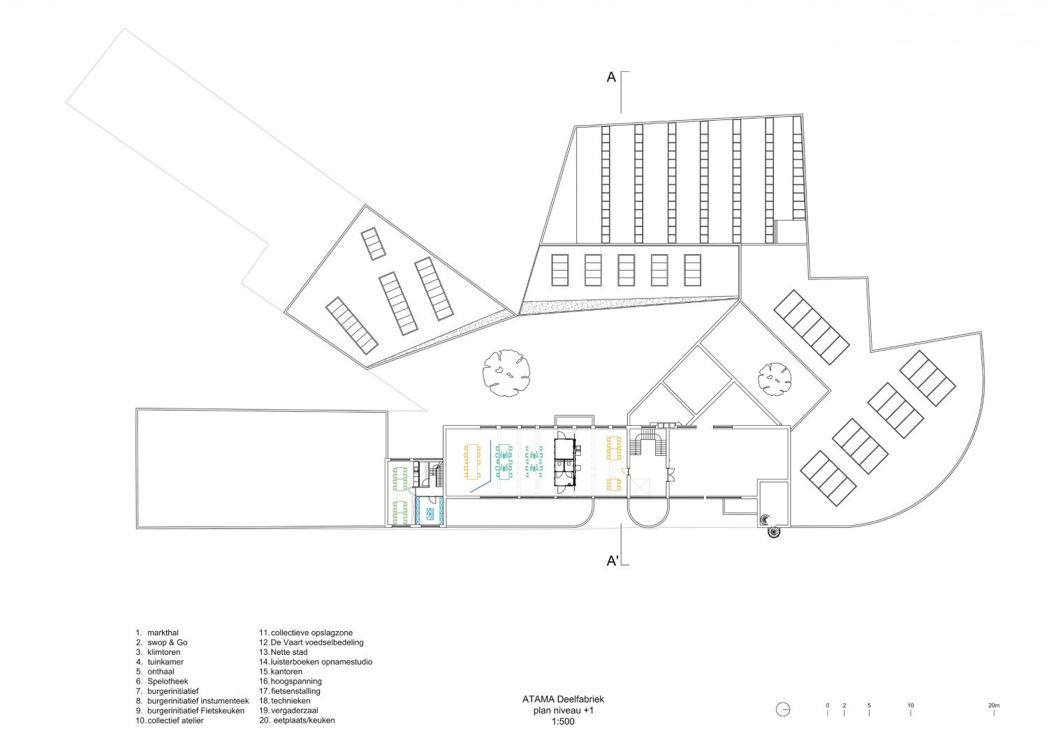 Deelfabriek Community Center, Kortrik (Belgium)