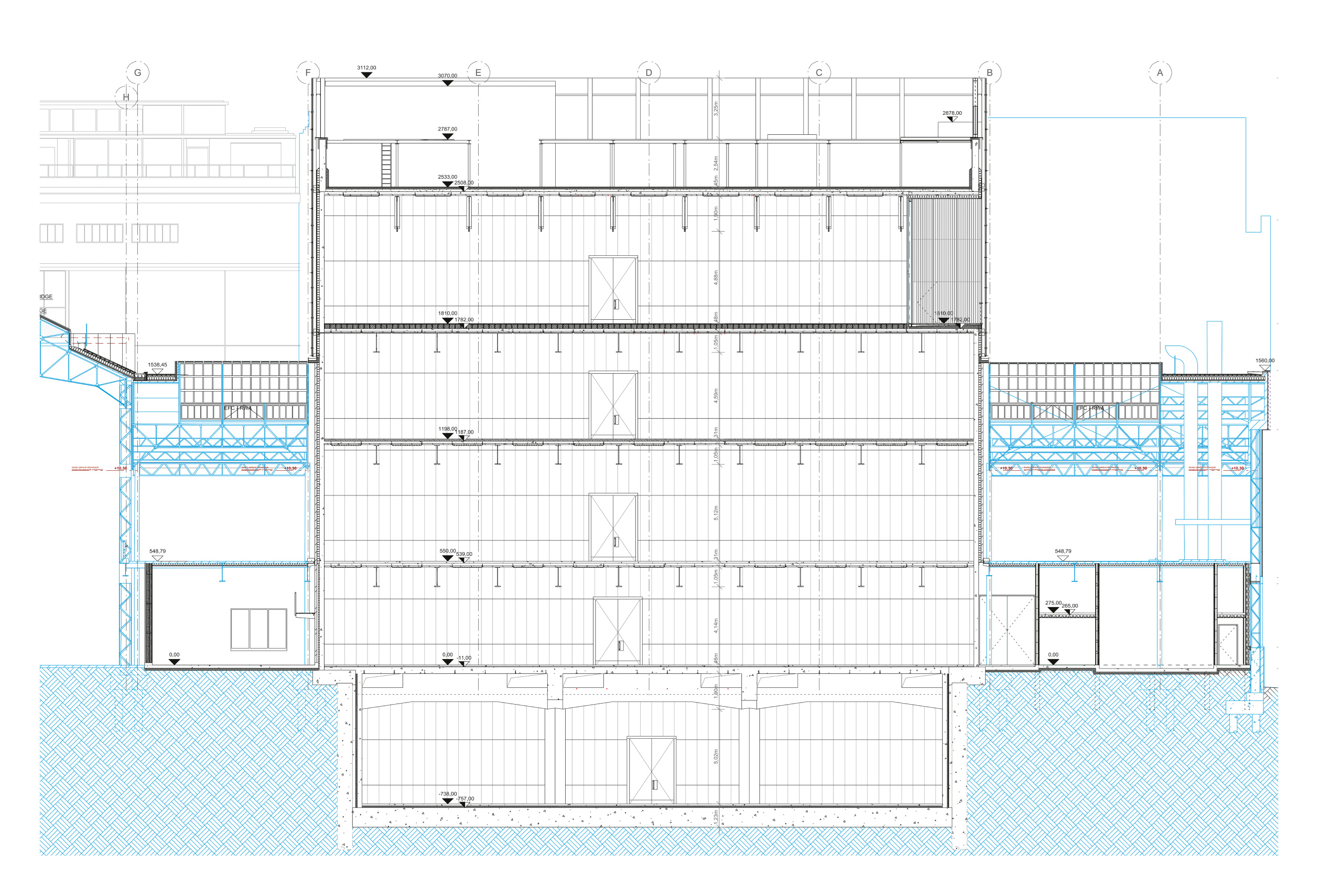 KANAL - Centre Pompidou, Brussels (in construction) - Sergison Bates ...