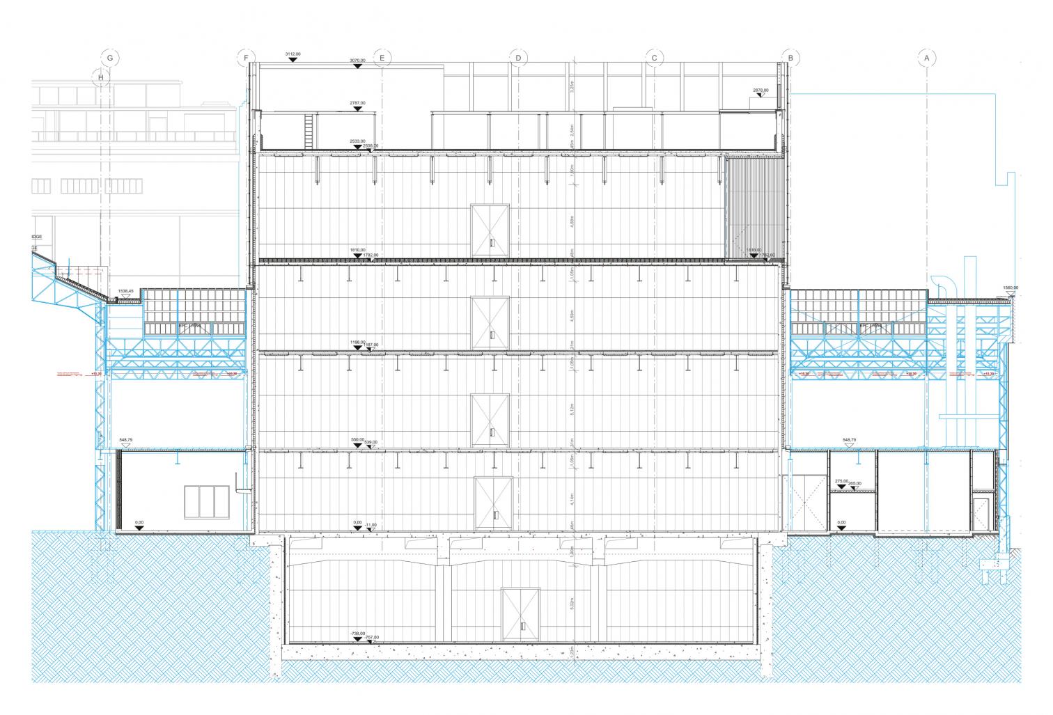 KANAL - Centre Pompidou, Brussels (in construction)