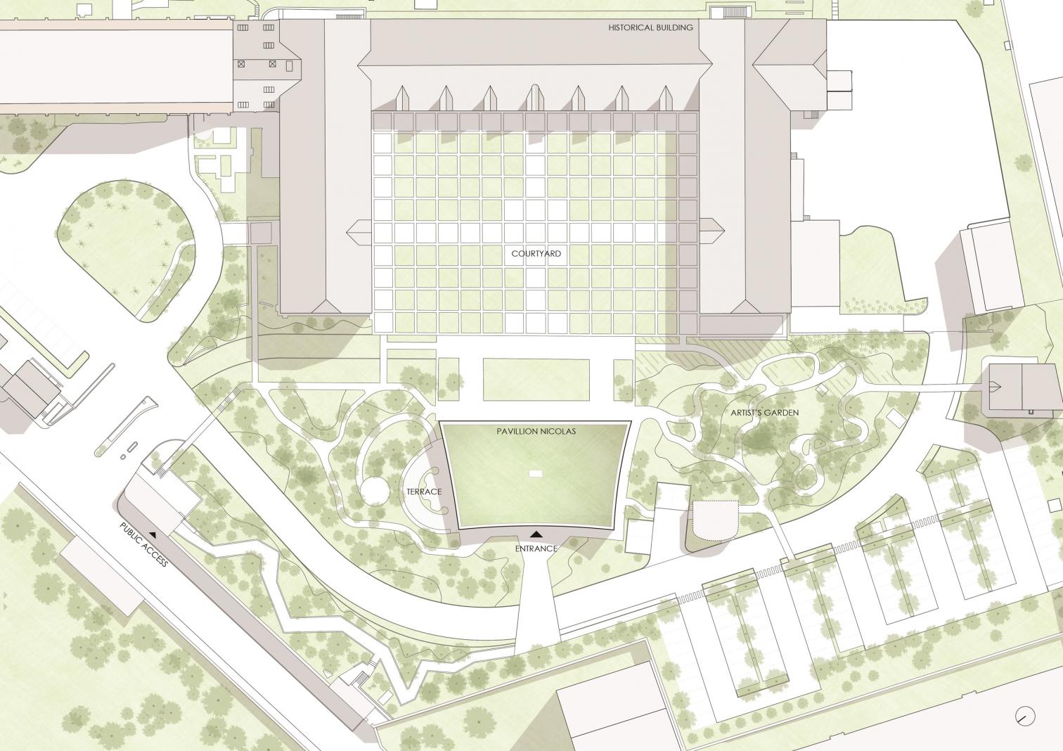 Pavillon Nicolas Ruinart in Reims