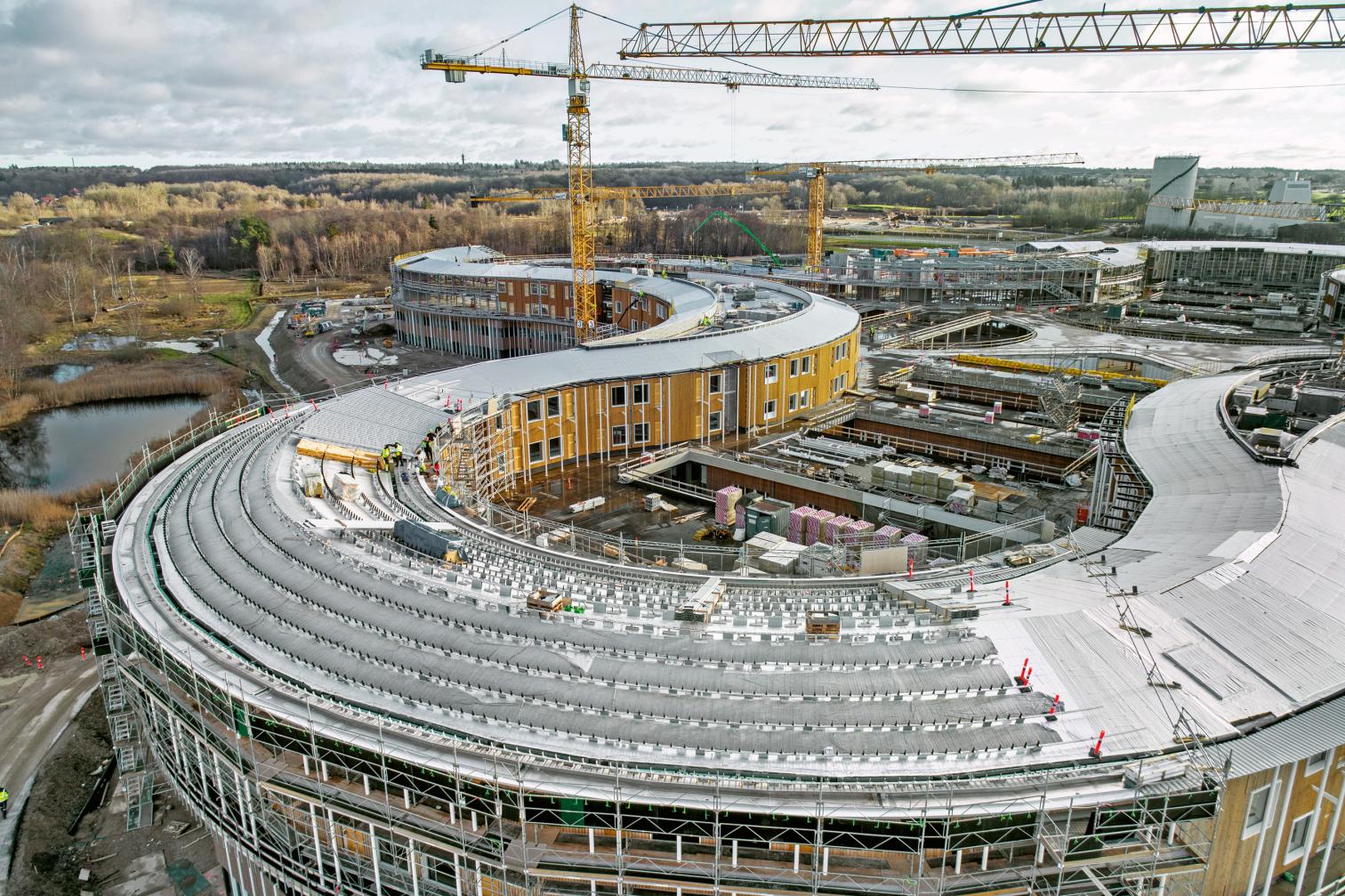 Nuevo hospital de Selandia del Norte, Hillerød (en construcción)