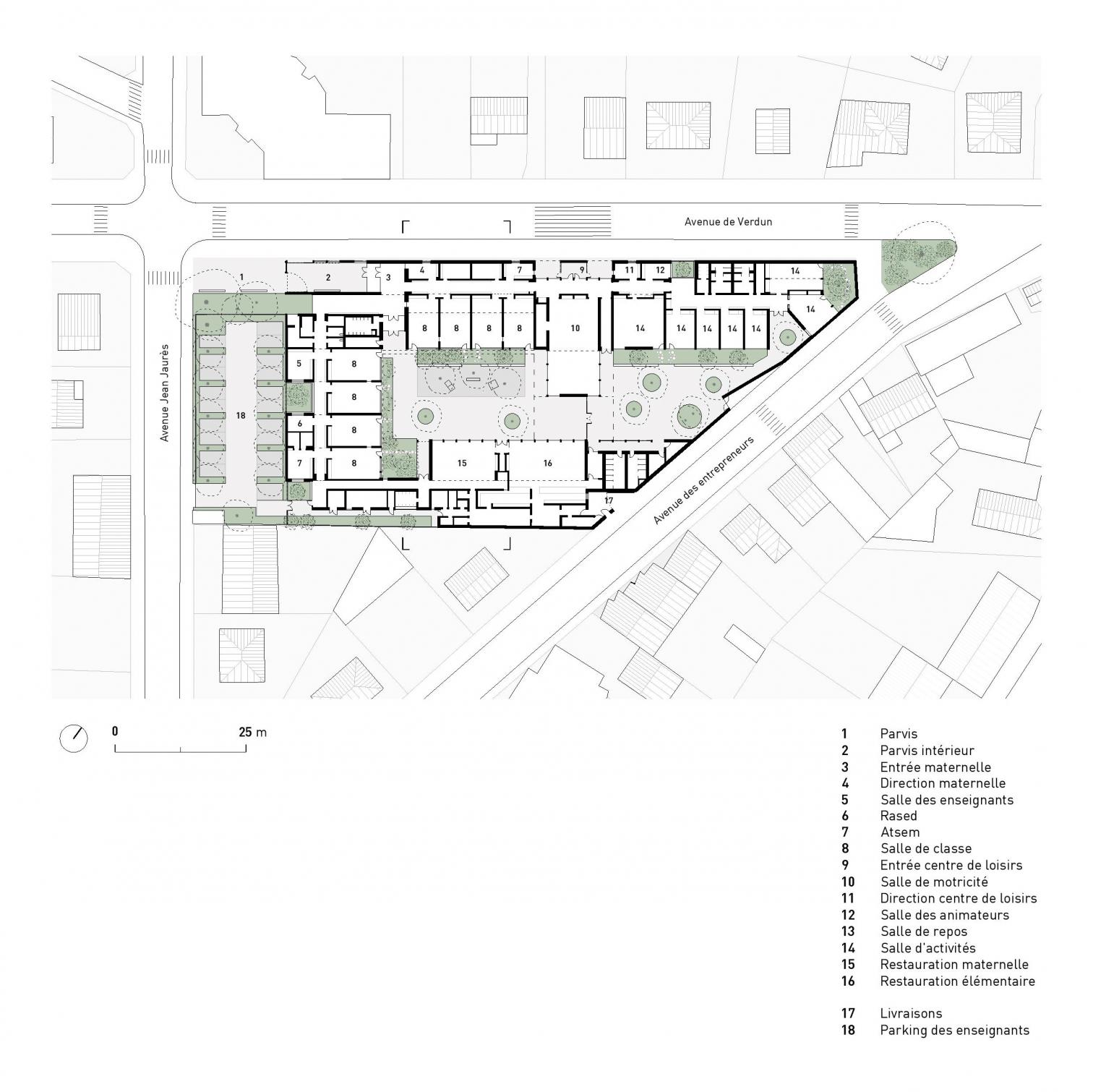 Elsa Triolet nursery school in Mitry-Mory