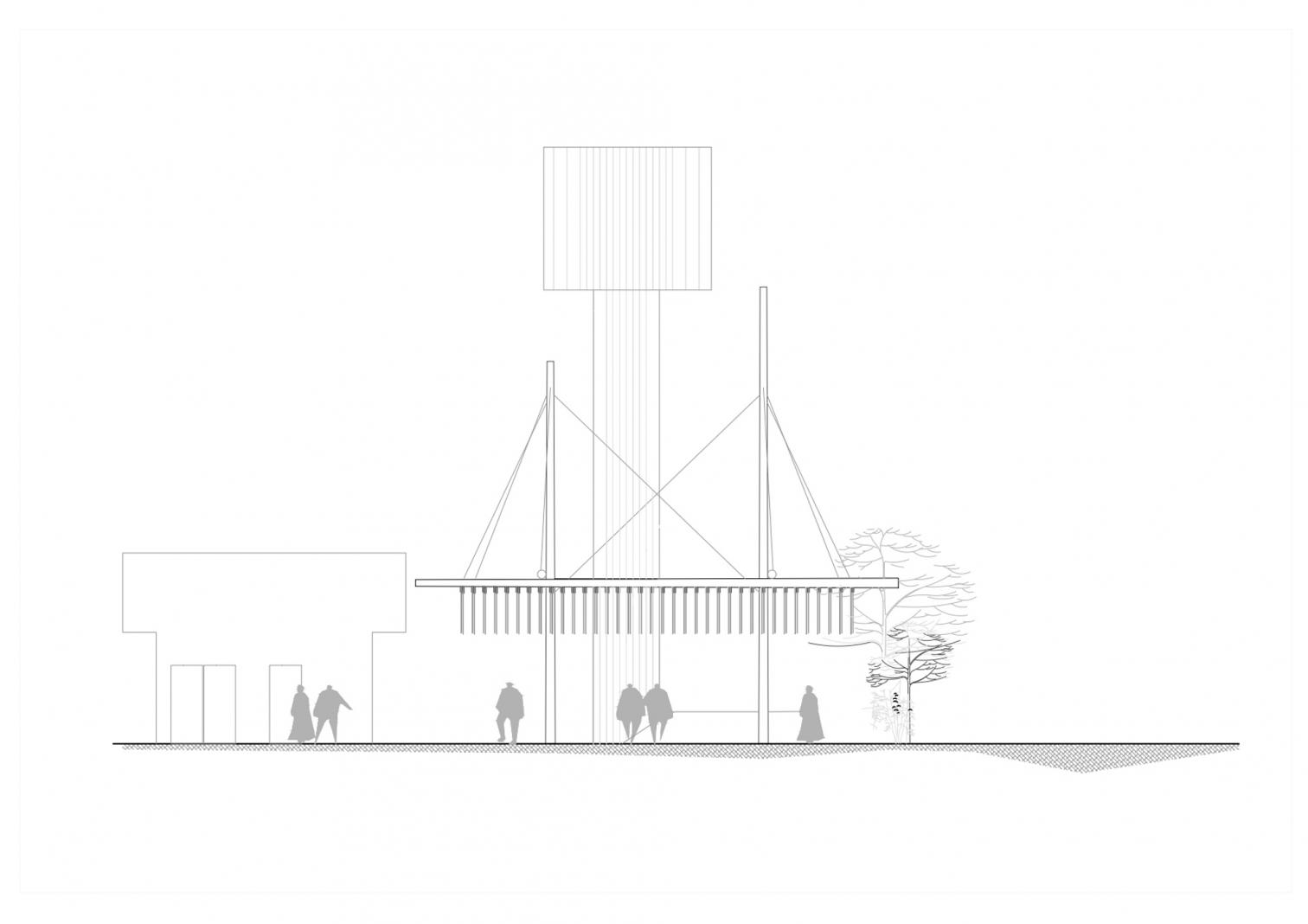 Raw Threshold pavilion in Sharjah