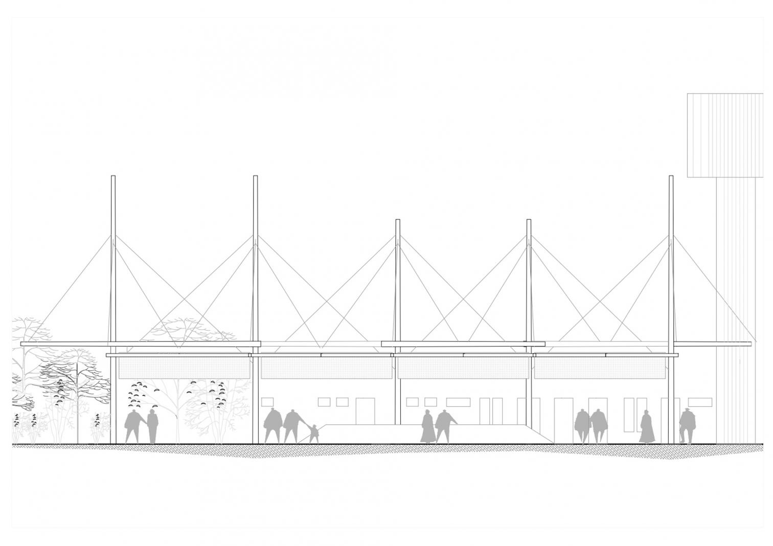 Raw Threshold pavilion in Sharjah