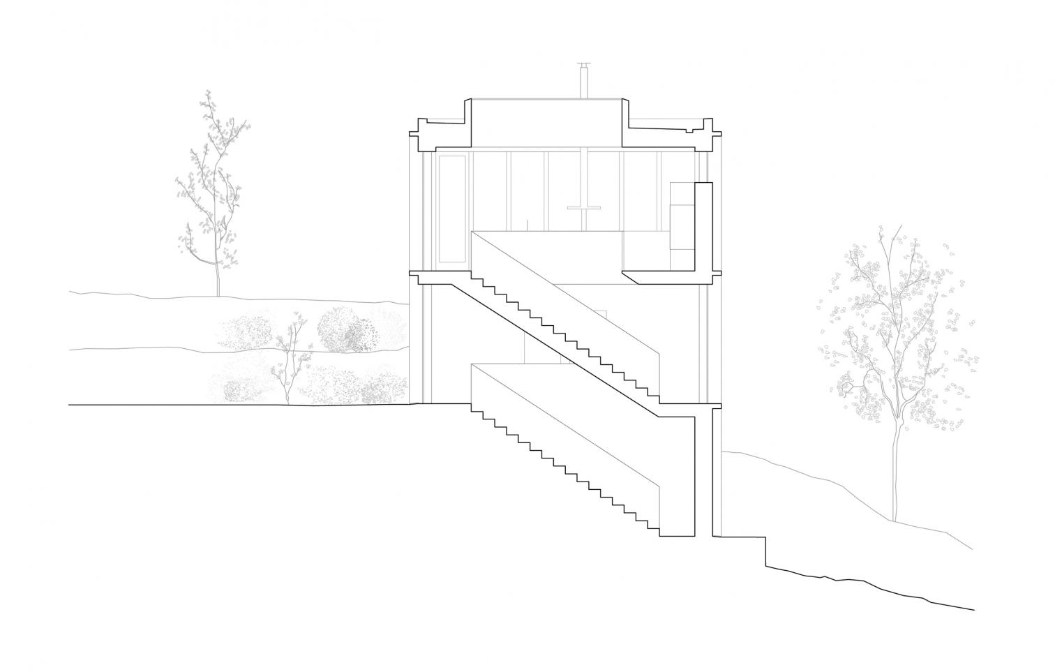 Ravine House in Skurusundet