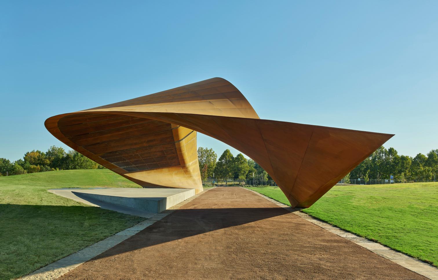 Pavilion in Luther George Park, Springdale (Arkansas)