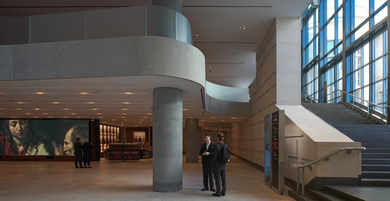 Remodelación del ala Sainsbury de la National Gallery de Londres