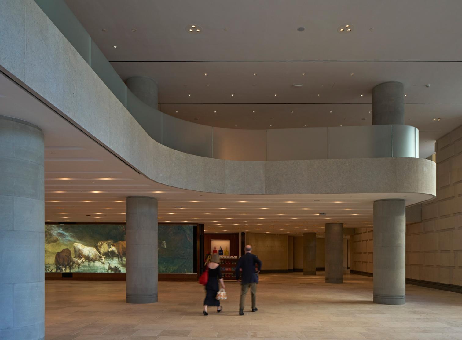 Remodelación del ala Sainsbury de la National Gallery de Londres