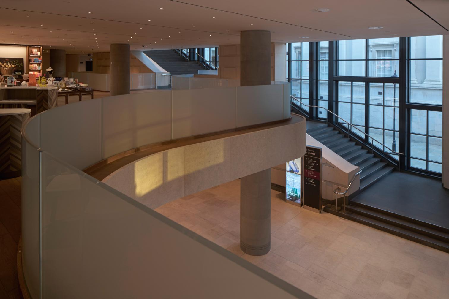 Remodelación del ala Sainsbury de la National Gallery de Londres