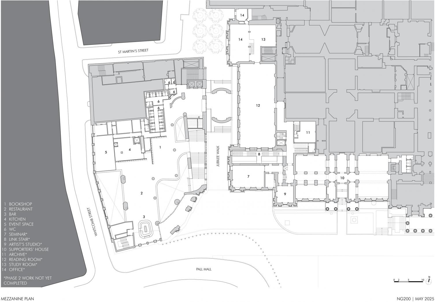 Remodelación del ala Sainsbury de la National Gallery de Londres