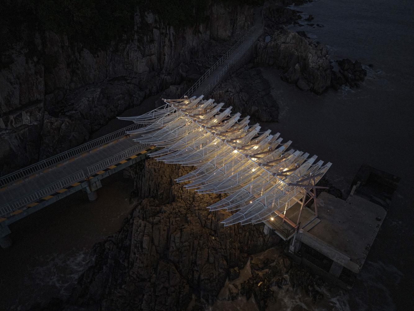 Coastal Long Pavilion, Chaishan (China)