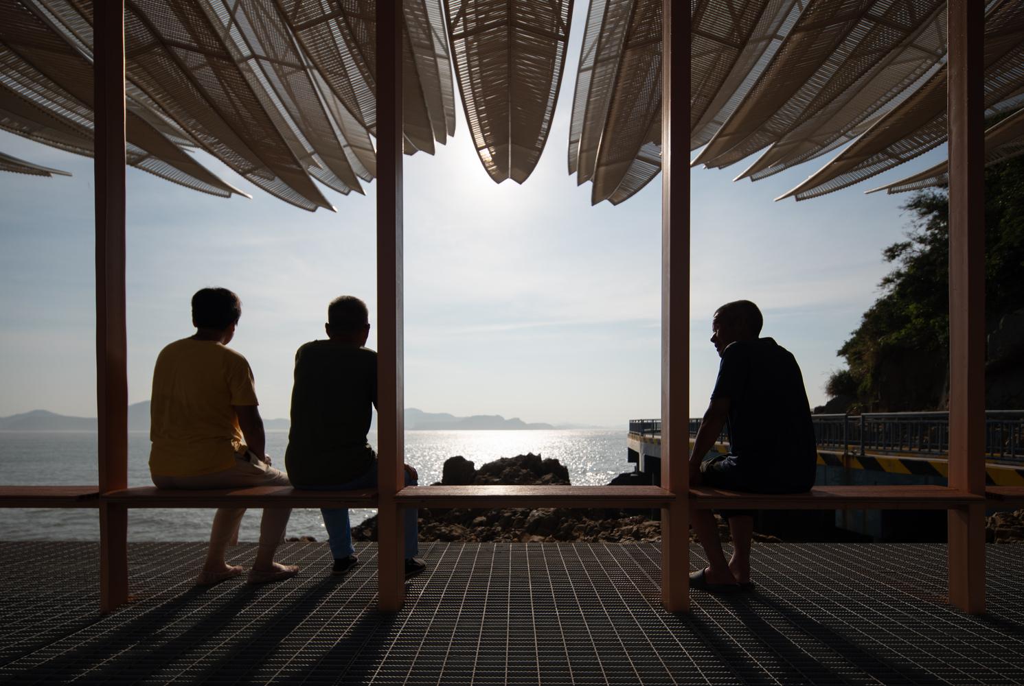Coastal Long Pavilion, Chaishan (China)
