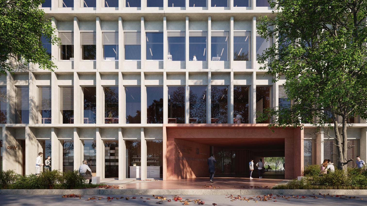 Edificio Health Tech Synergy Hub en Wroclaw