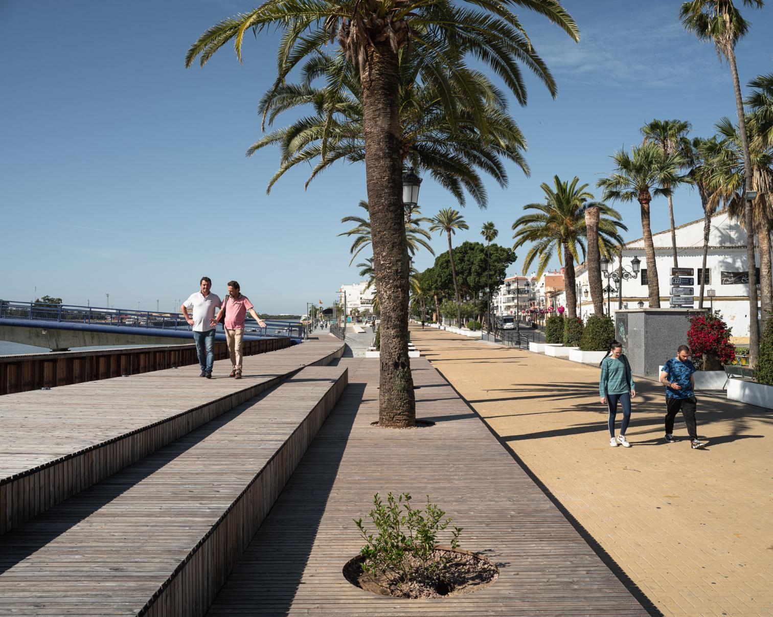 Reforma del paseo fluvial del Guadalete en el Puerto de Santa María (Cádiz)
