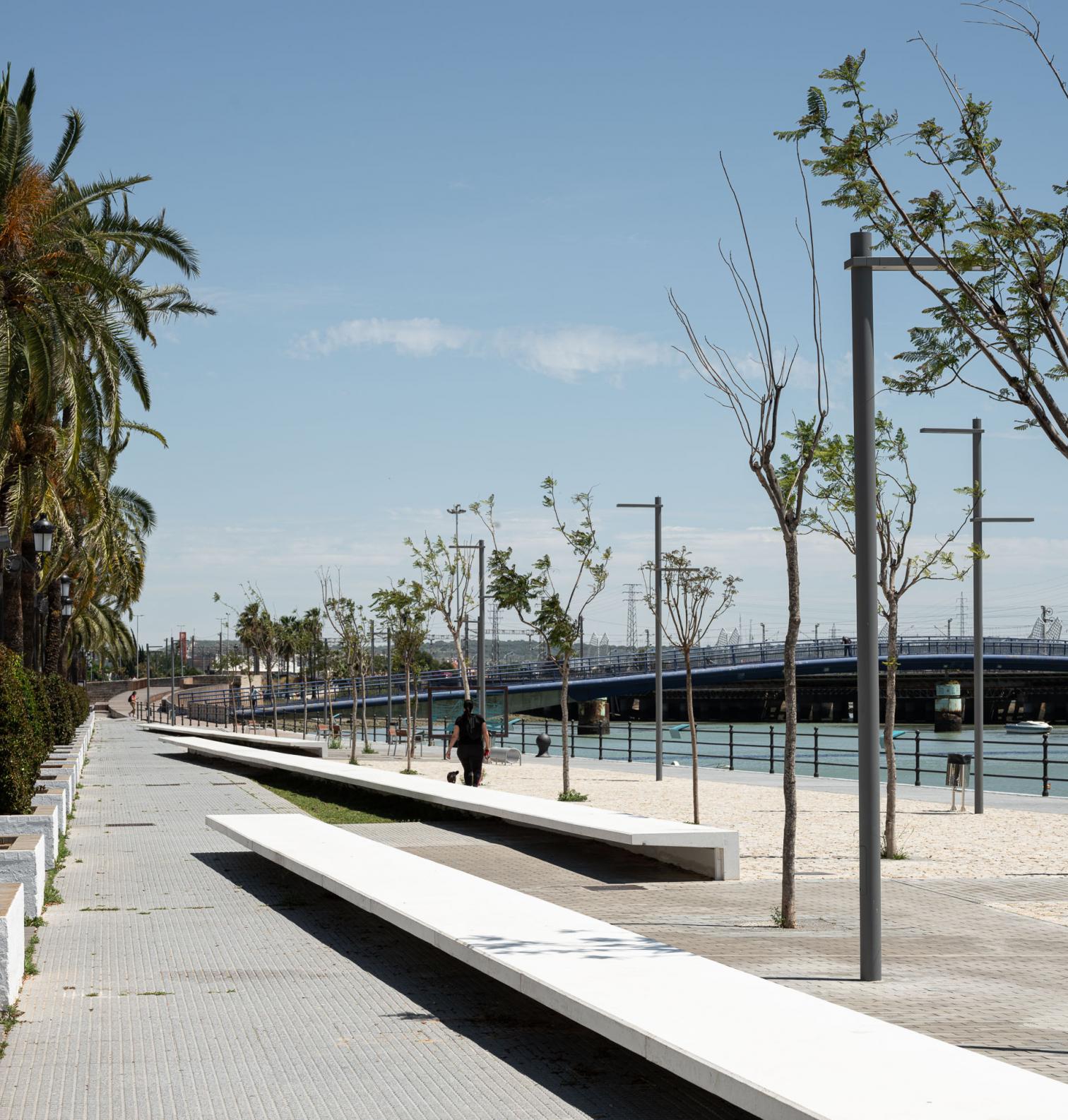 Reforma del paseo fluvial del Guadalete en el Puerto de Santa María (Cádiz)
