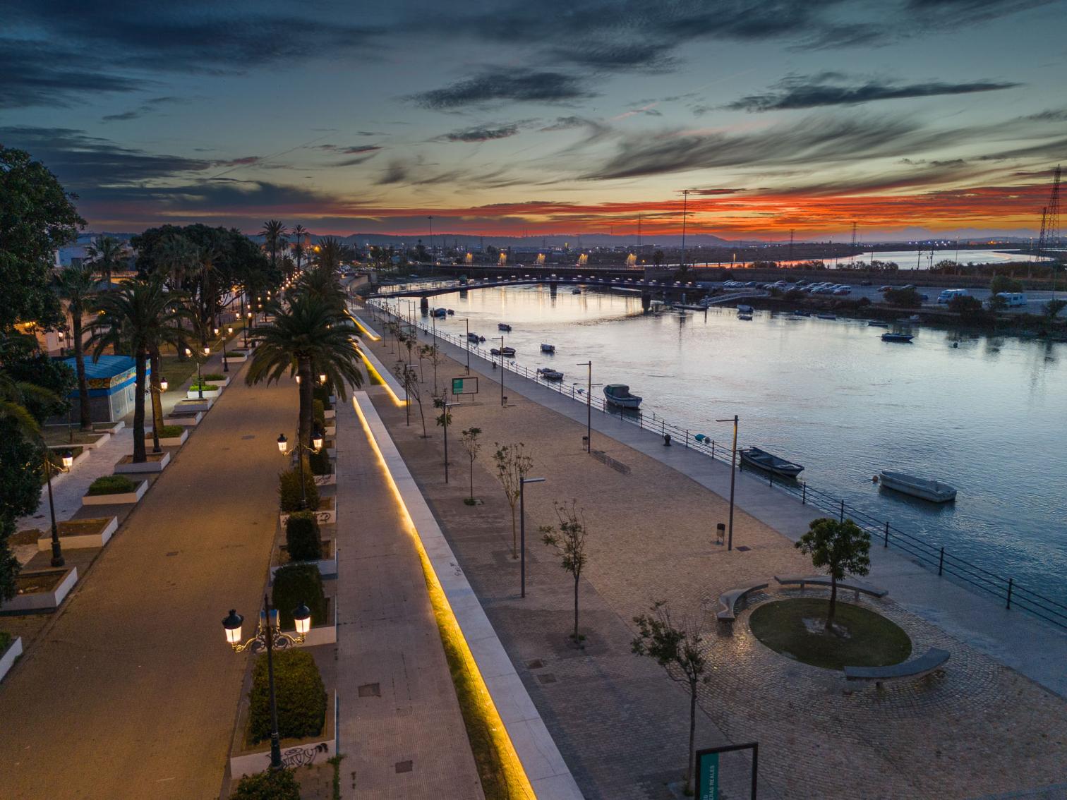 Reforma del paseo fluvial del Guadalete en el Puerto de Santa María (Cádiz)