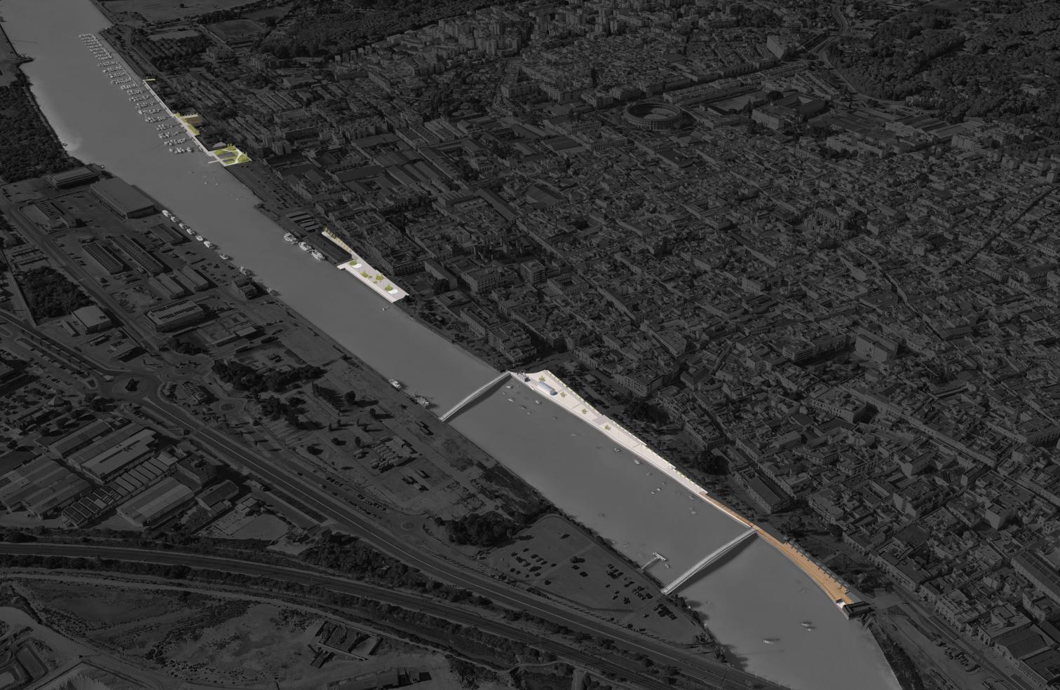 Reforma del paseo fluvial del Guadalete en el Puerto de Santa María (Cádiz)