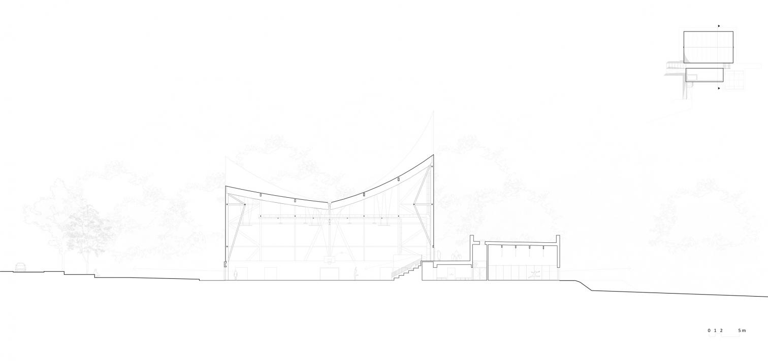 Joséphine Baker - Marie-José Perec sport and culture complex in La Bouëxière