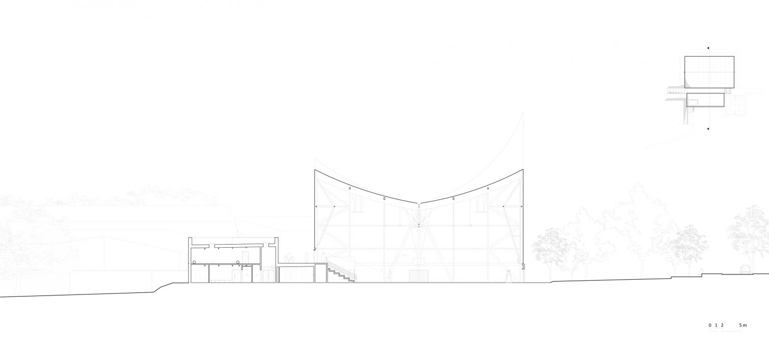 Joséphine Baker - Marie-José Perec sport and culture complex in La Bouëxière