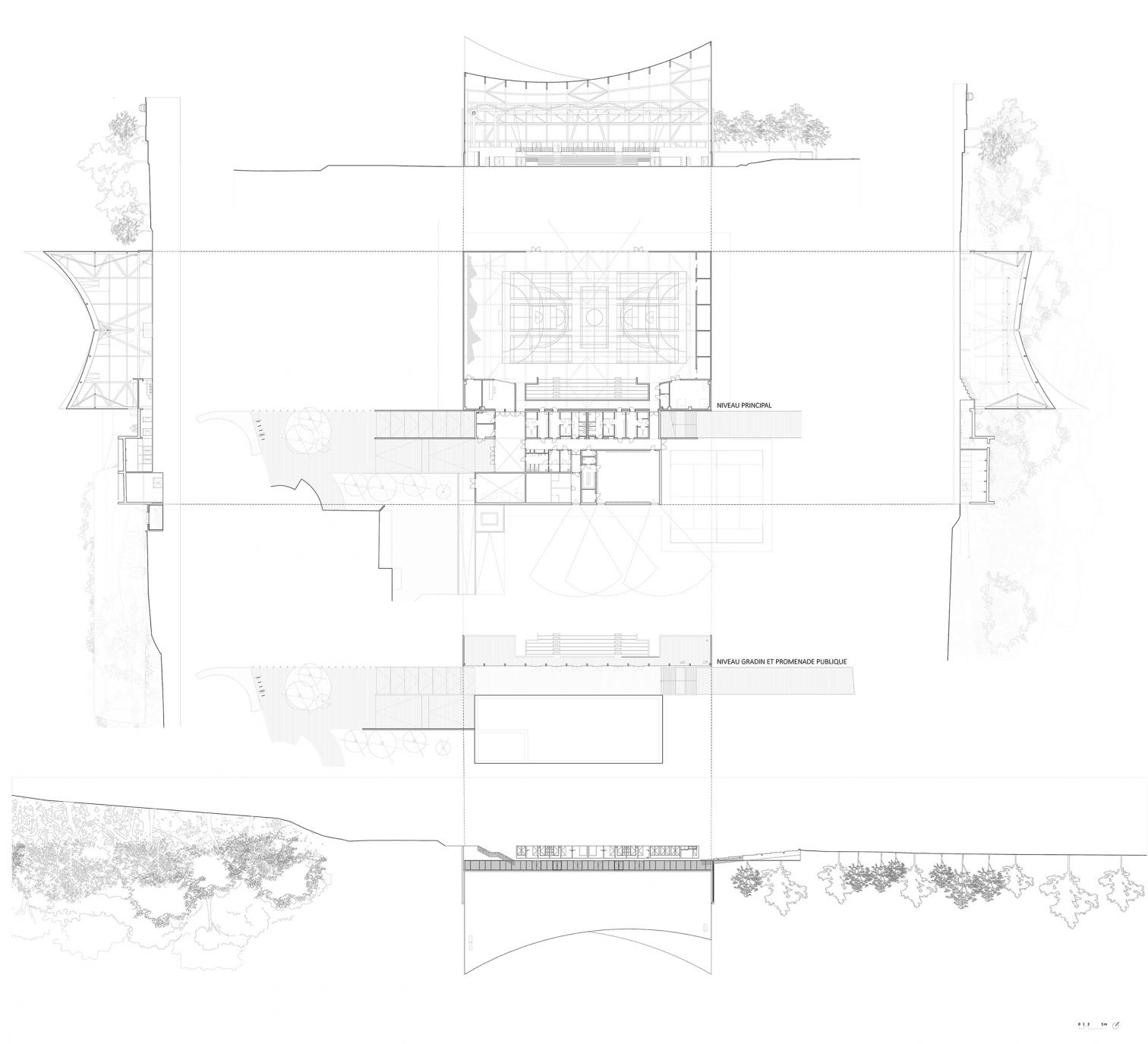 Joséphine Baker - Marie-José Perec sport and culture complex in La Bouëxière