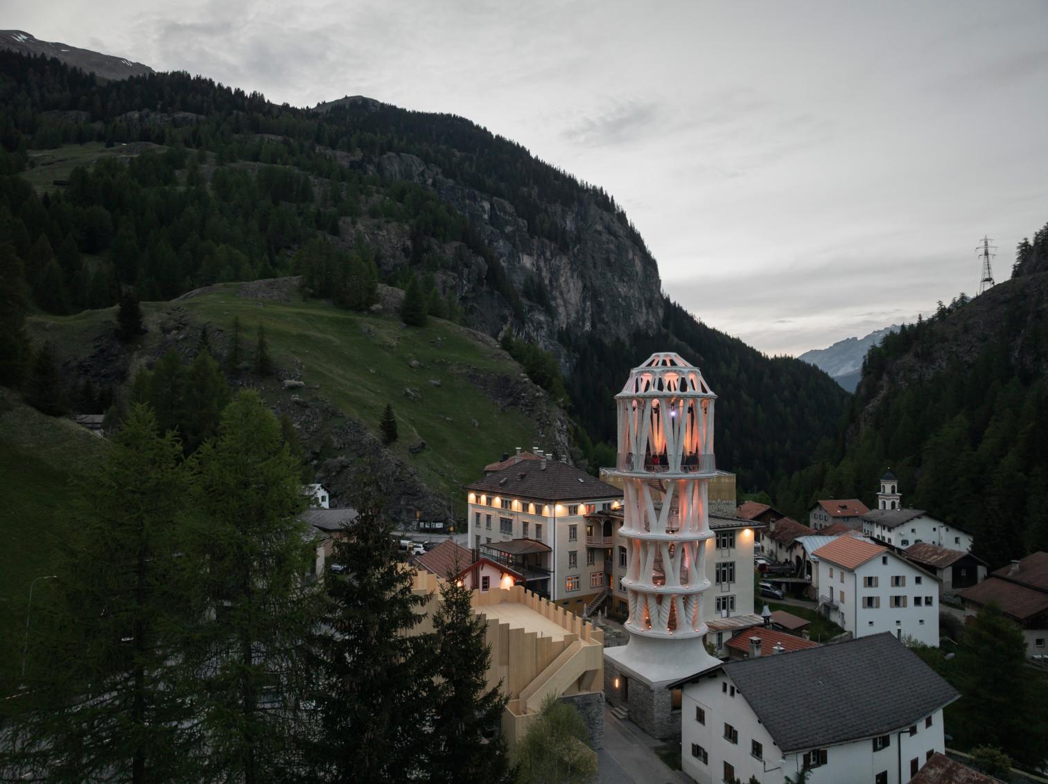 Tor Alva, the world’s tallest 35-printed tower