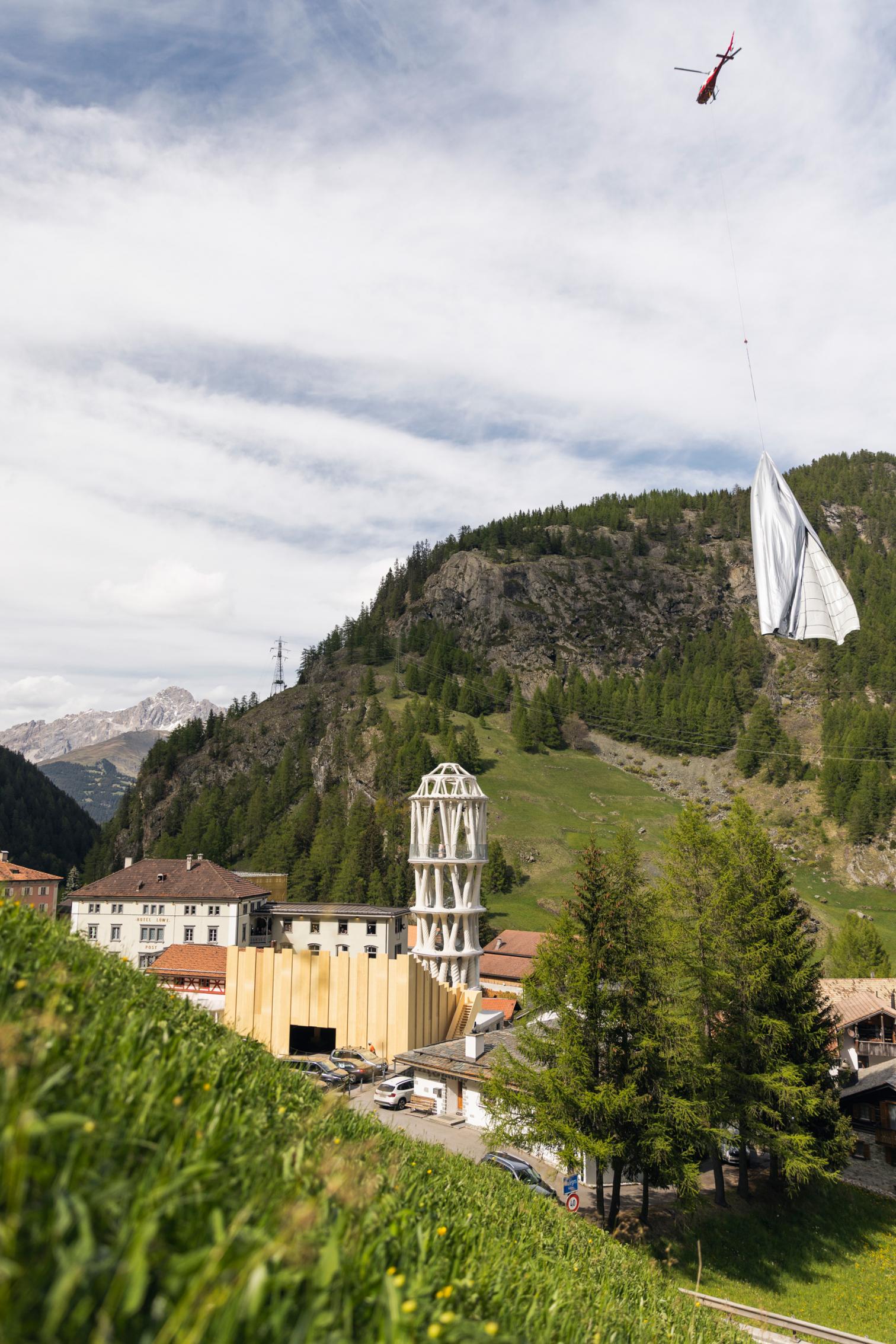 Tor Alva, the world’s tallest 35-printed tower