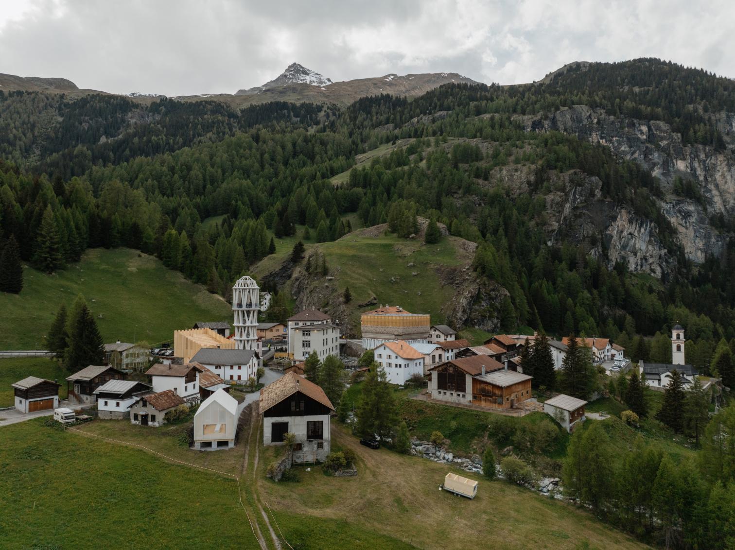 Tor Alva, the world’s tallest 35-printed tower