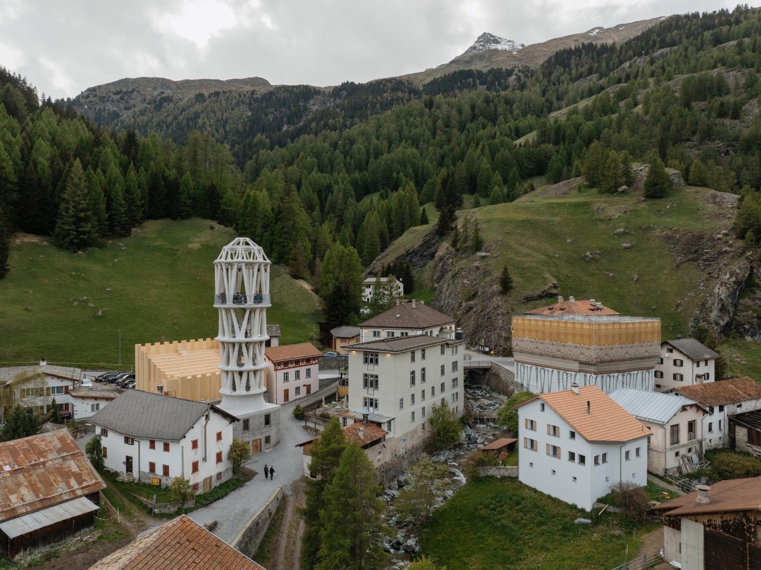 Tor Alva, the world’s tallest 35-printed tower