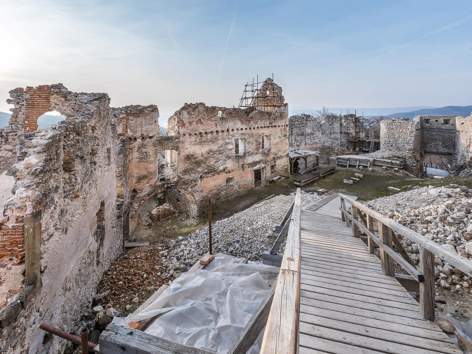 Castillo de Uhrovec en Uhrovské Podhradie