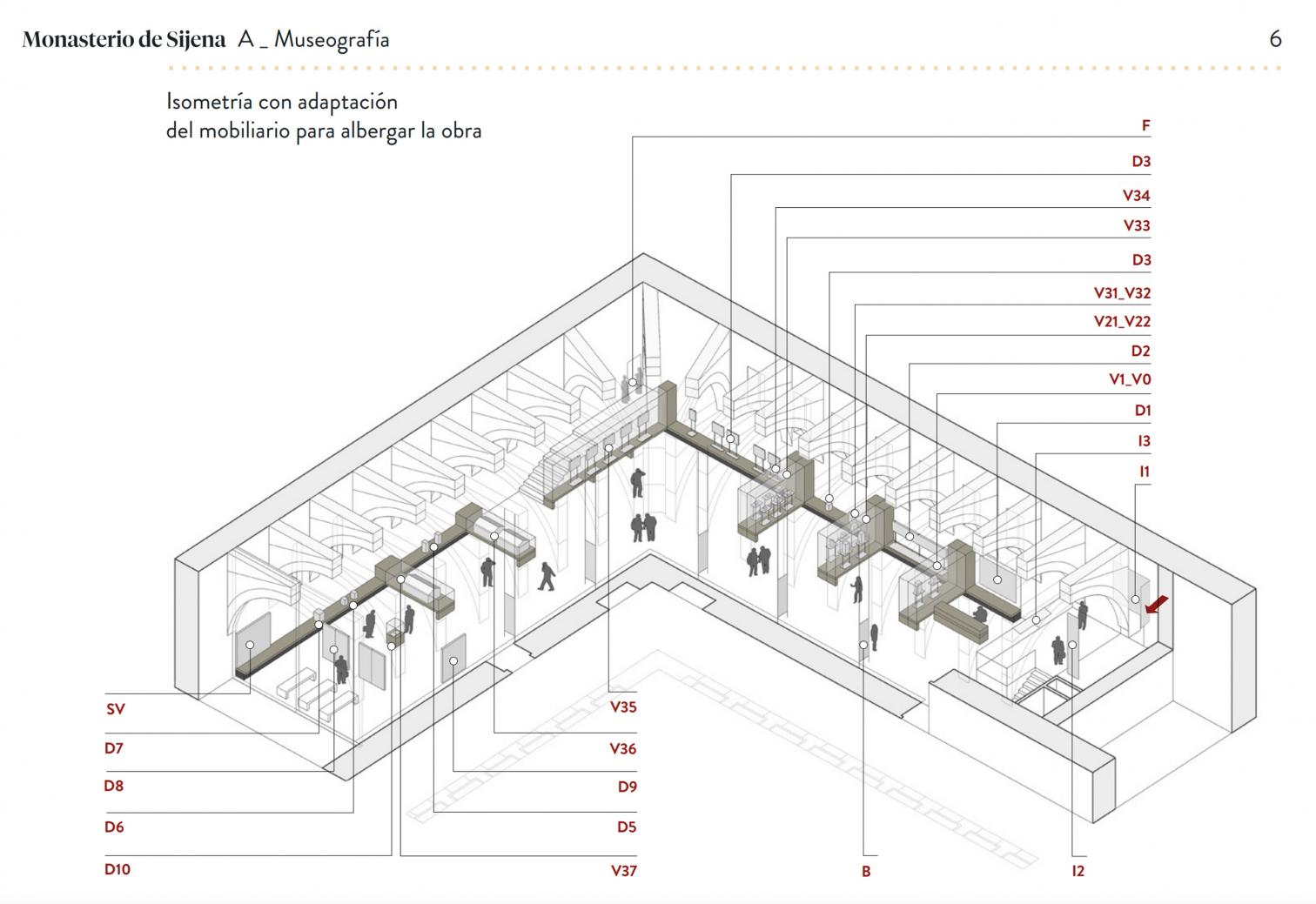 Fitting out of Sijena Monastery dormitory
