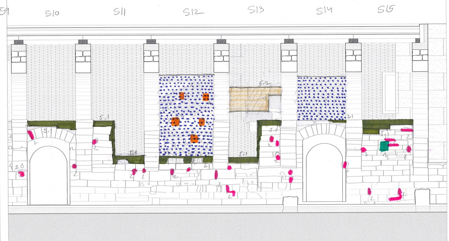 Fitting out of Sijena Monastery dormitory