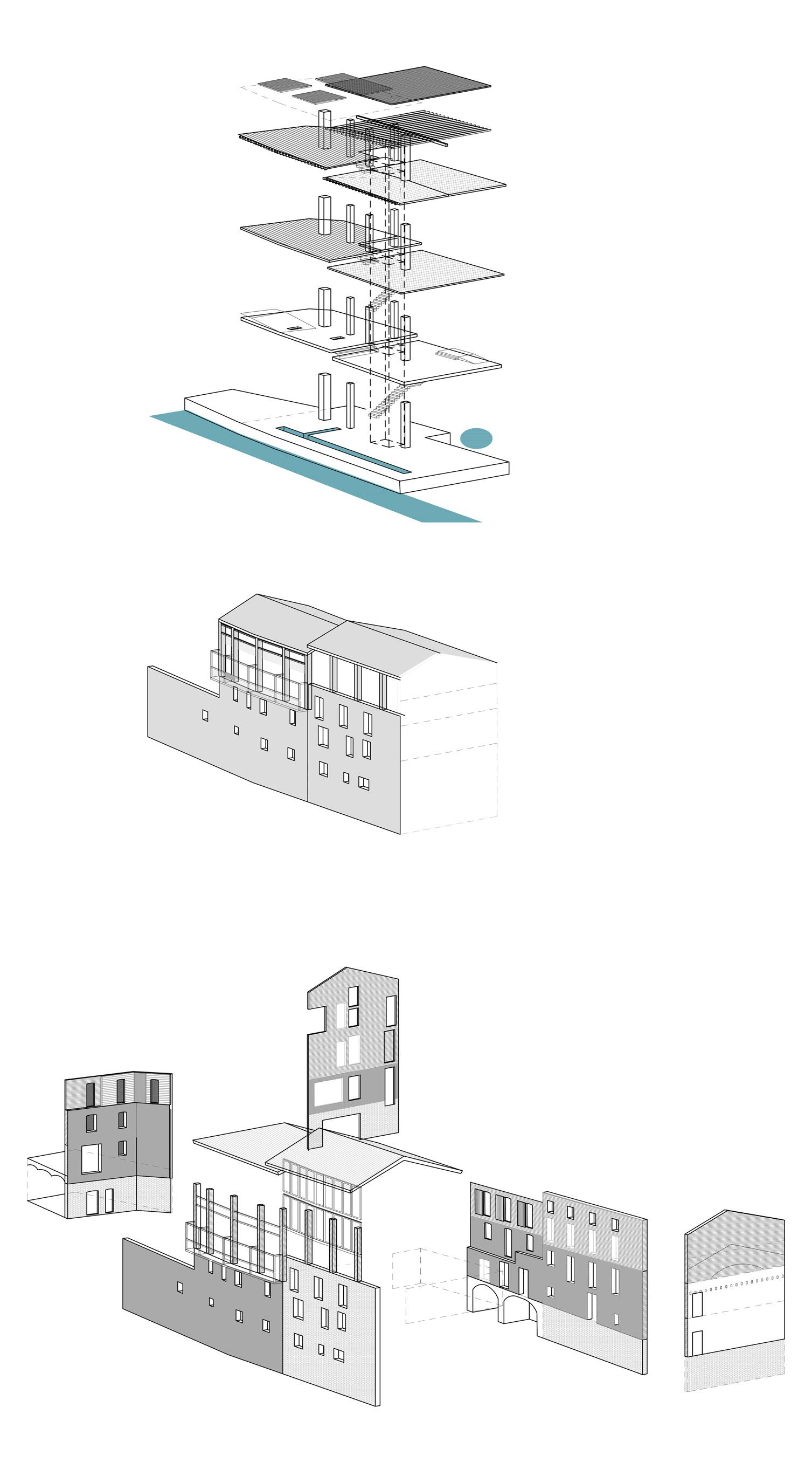 Refurbishment in the Adoberies district of Vic