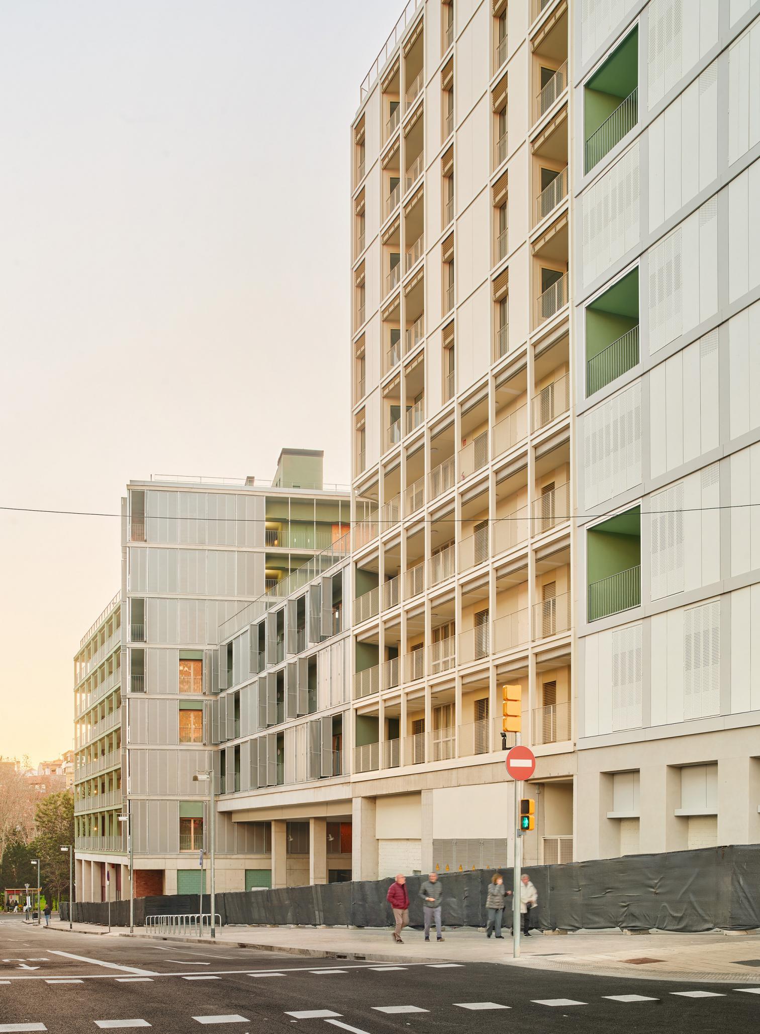 67 Viviendas sociales en la Illa Glòries, Barcelona