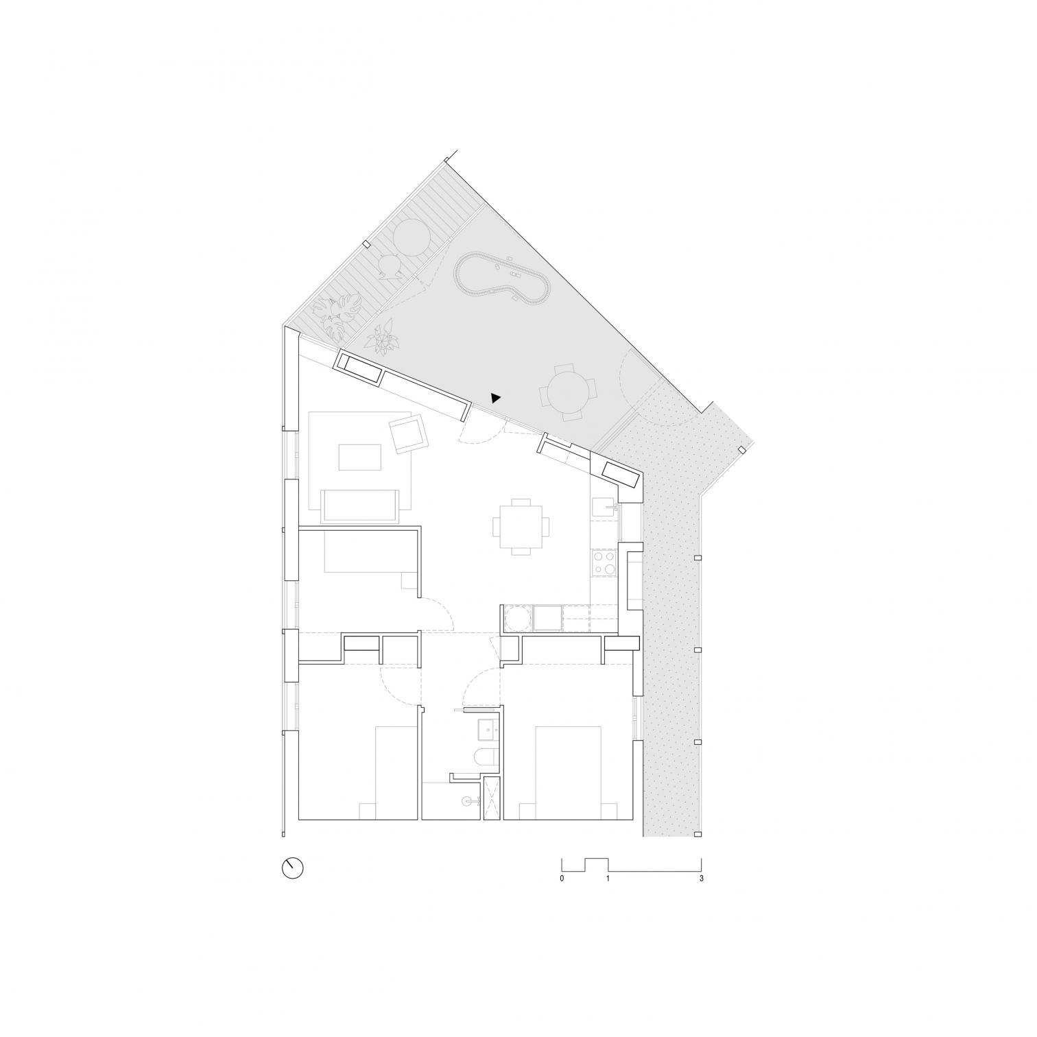 67 social-housing units. Building C at Illa Glòries in Barcelona