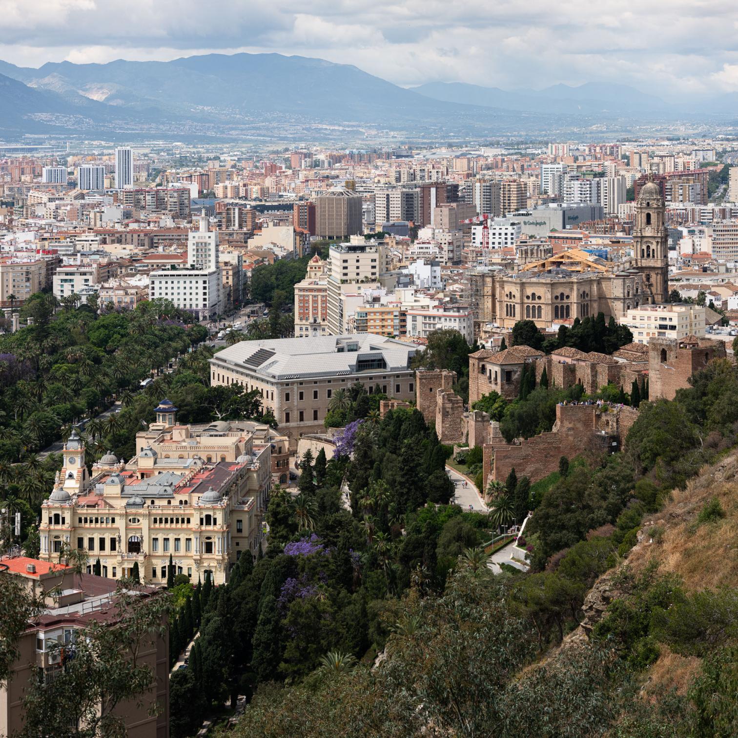 Cubierta de la Catedral de Málaga