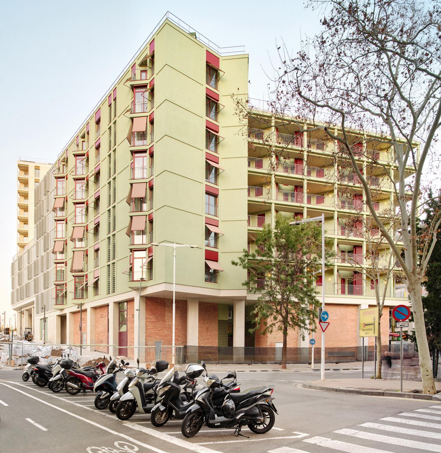 51 viviendas sociales en la Illa Glòries de Barcelona
