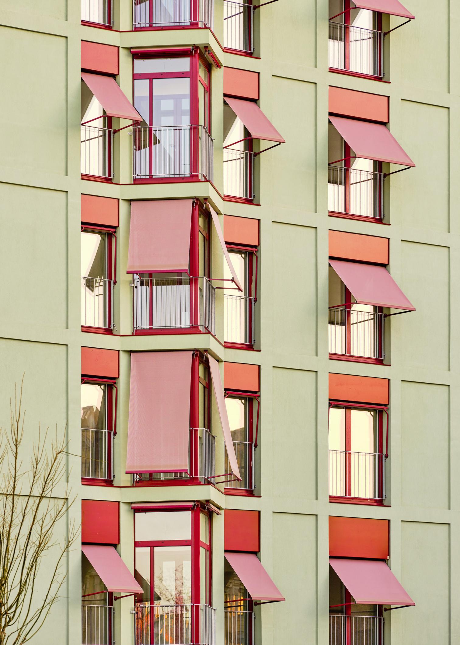 51 social housing units. Building A at Illa Glòries in Barcelona