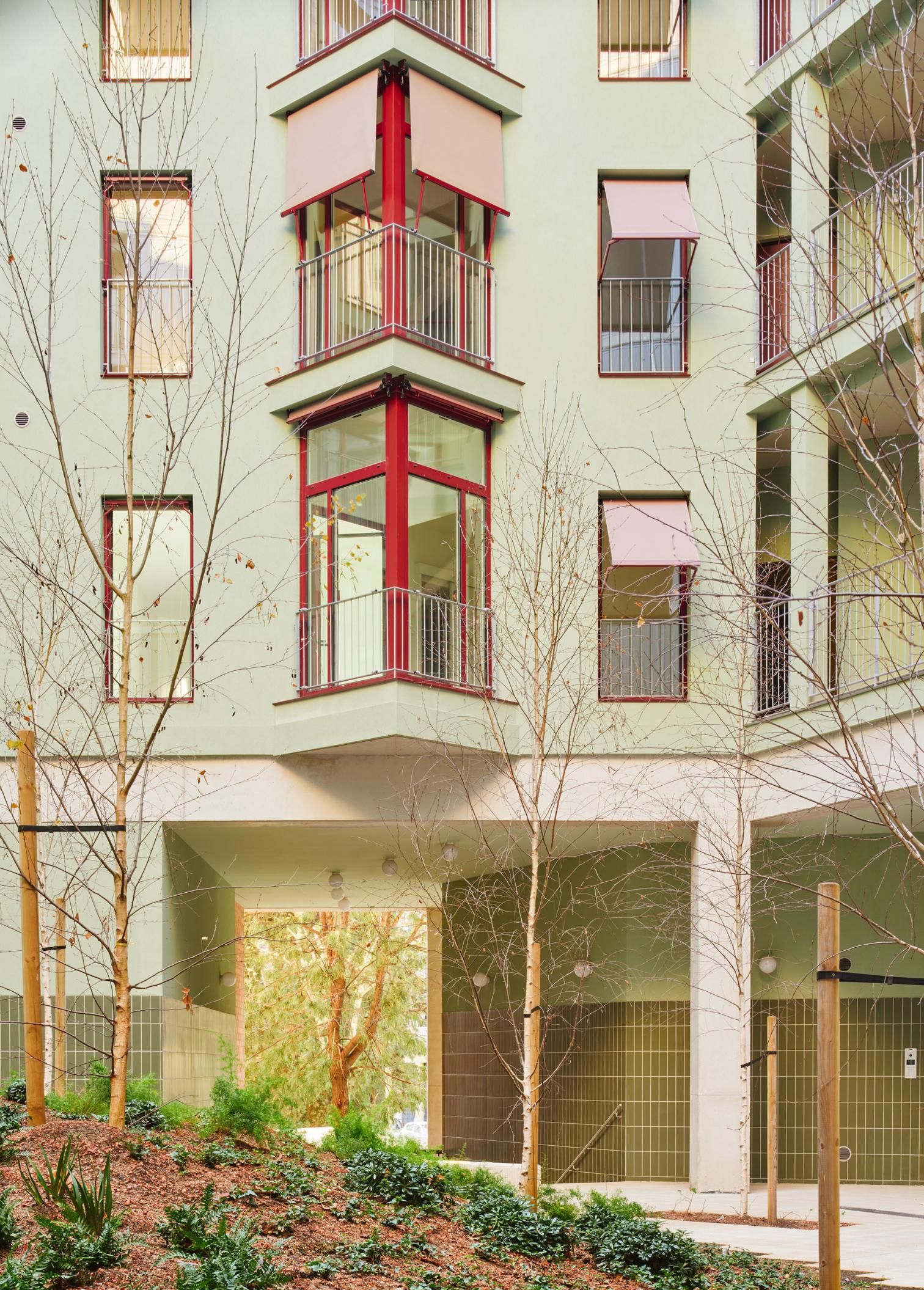 51 social housing units. Building A at Illa Glòries in Barcelona