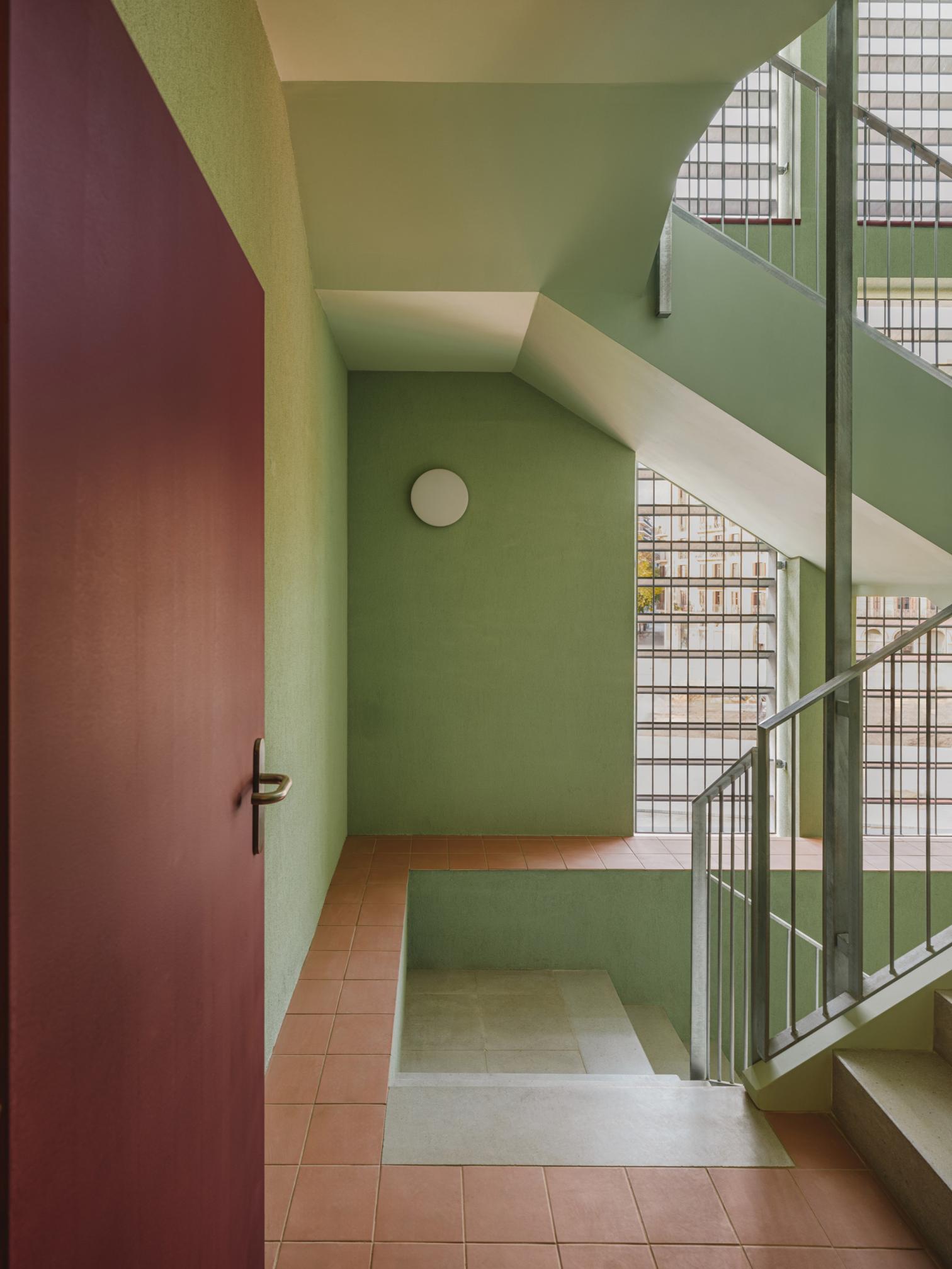 51 social housing units. Building A at Illa Glòries in Barcelona