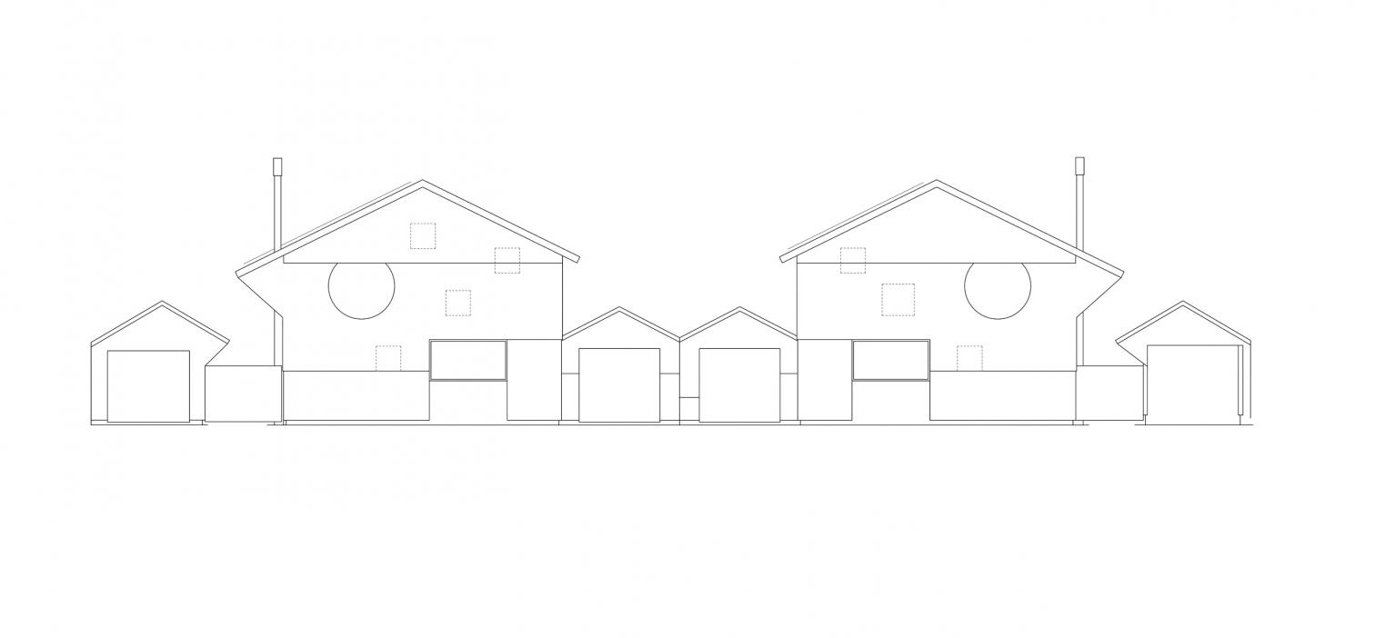 Houses with One Pillar in Starnberg