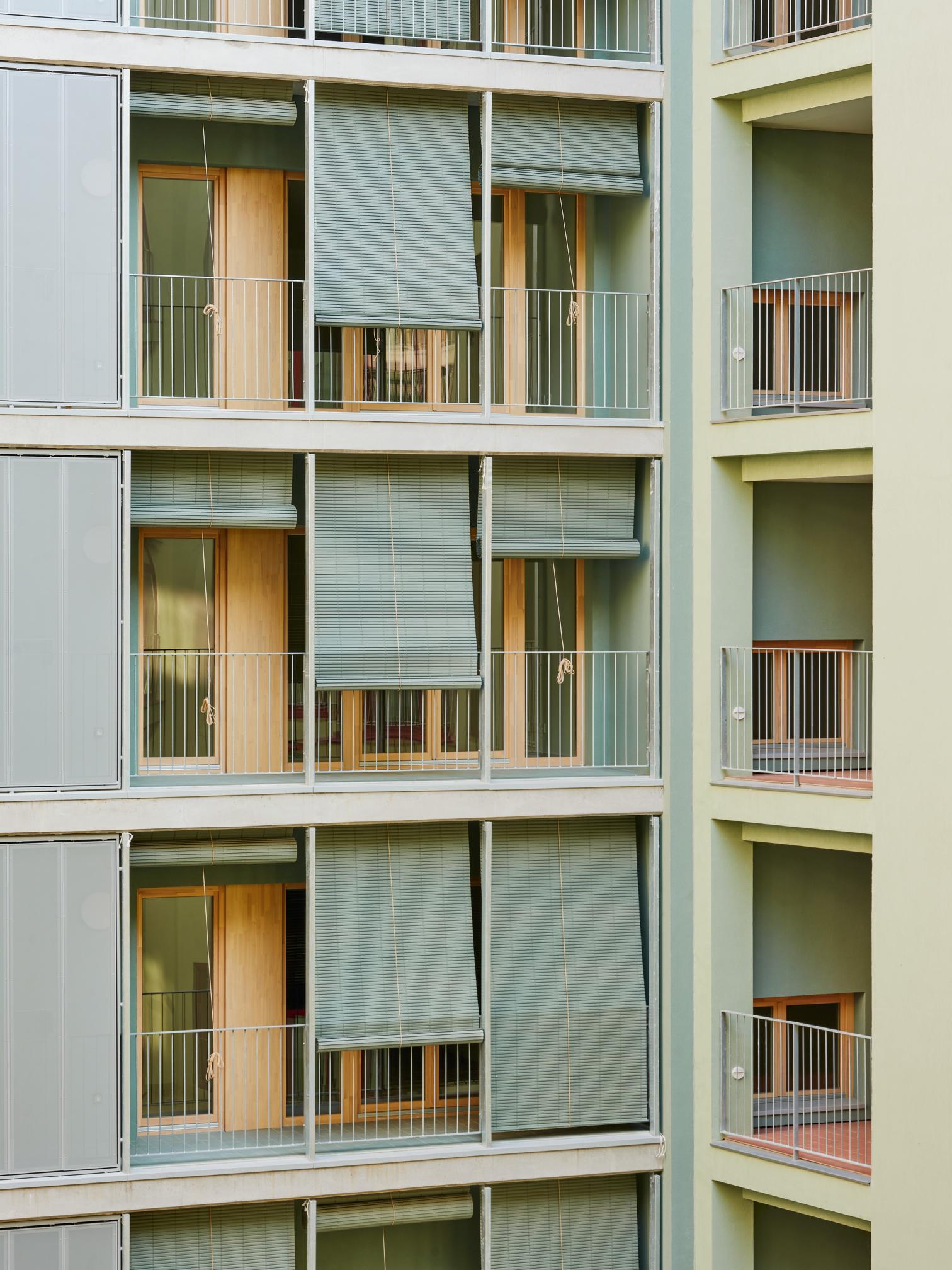 60 social-housing units: Building B at Illa Glòries in Barcelona